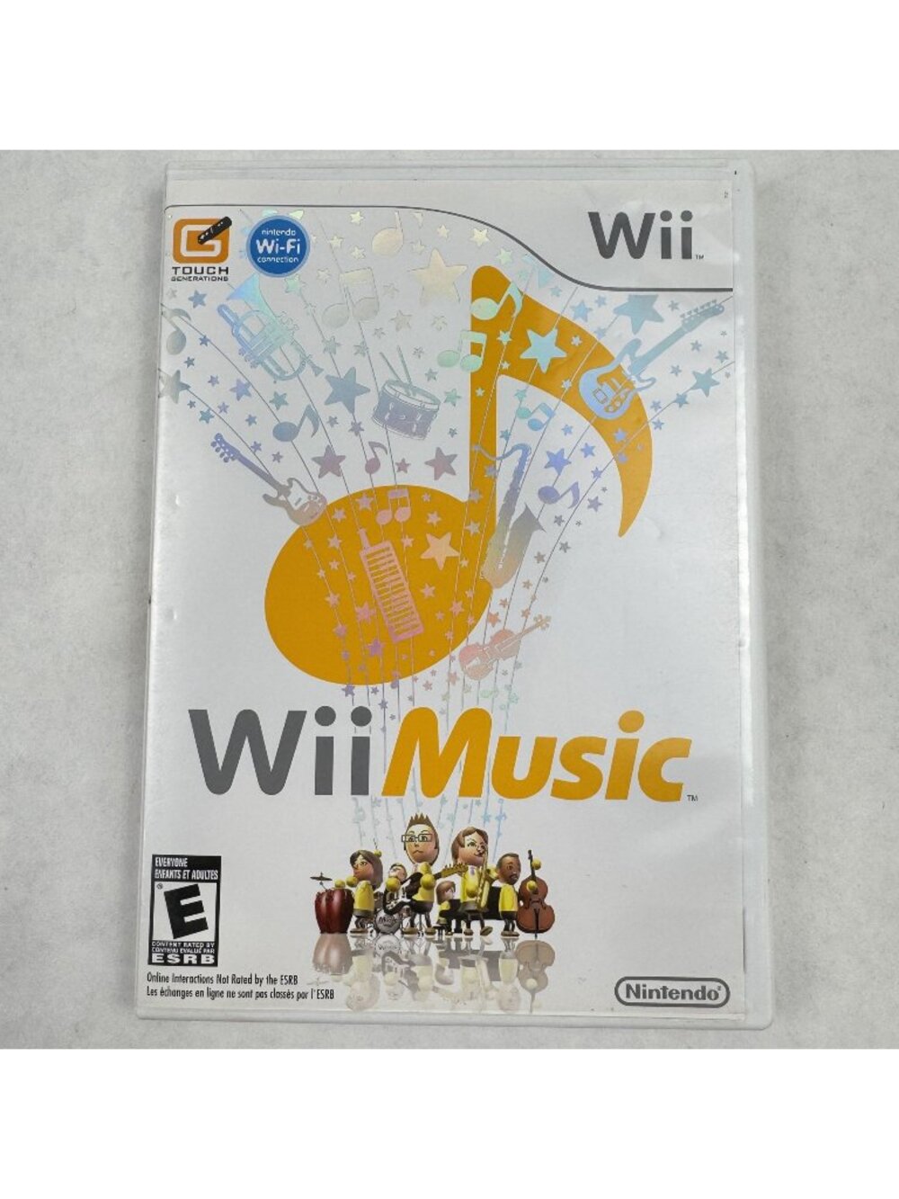 Nintendo Wii Music Game Interactive Musical 60 Instruments E Everyone Complete